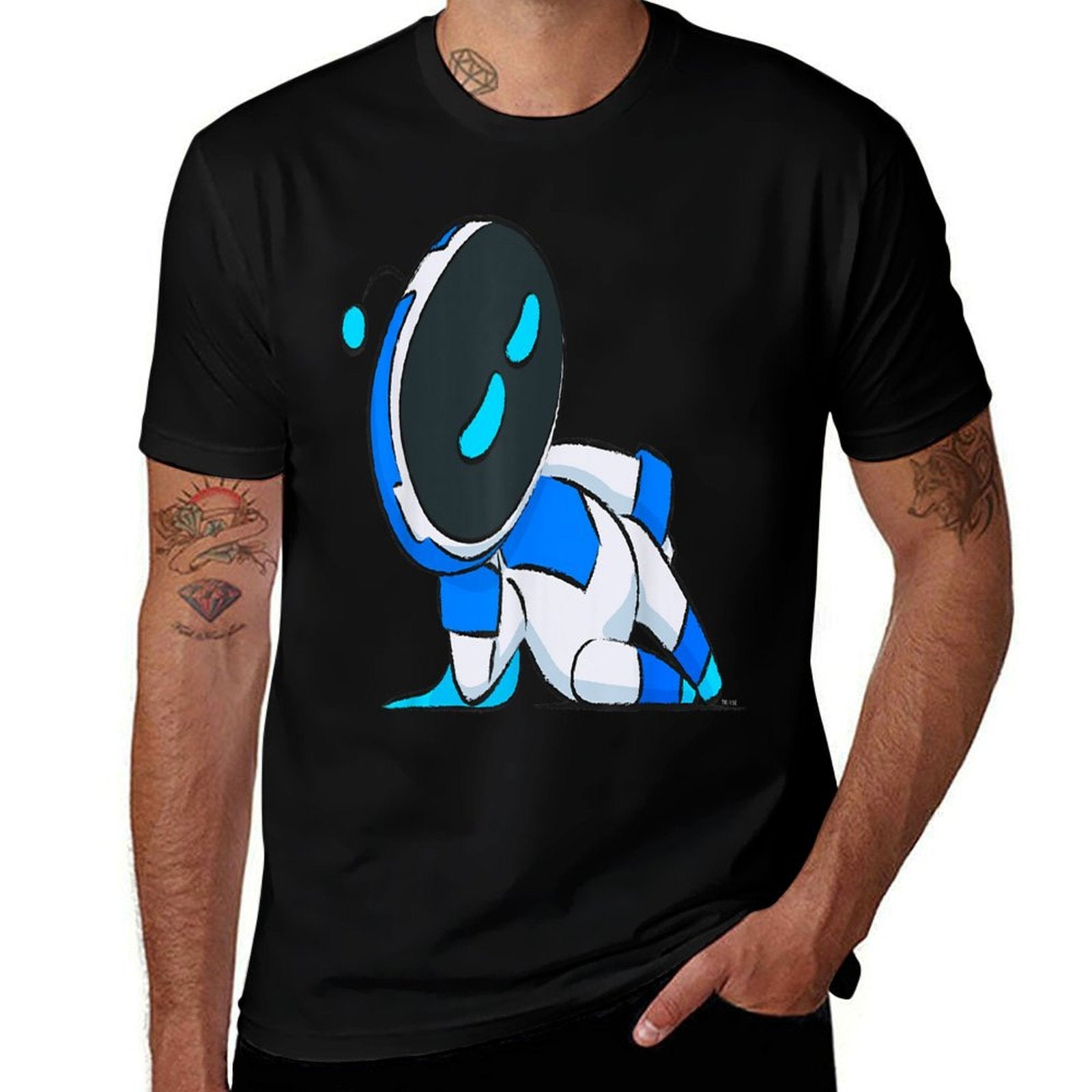 Astro Bot Rescue Mission Casual Pose PlayStation Video Game Vintage-inspired T-Shirt
