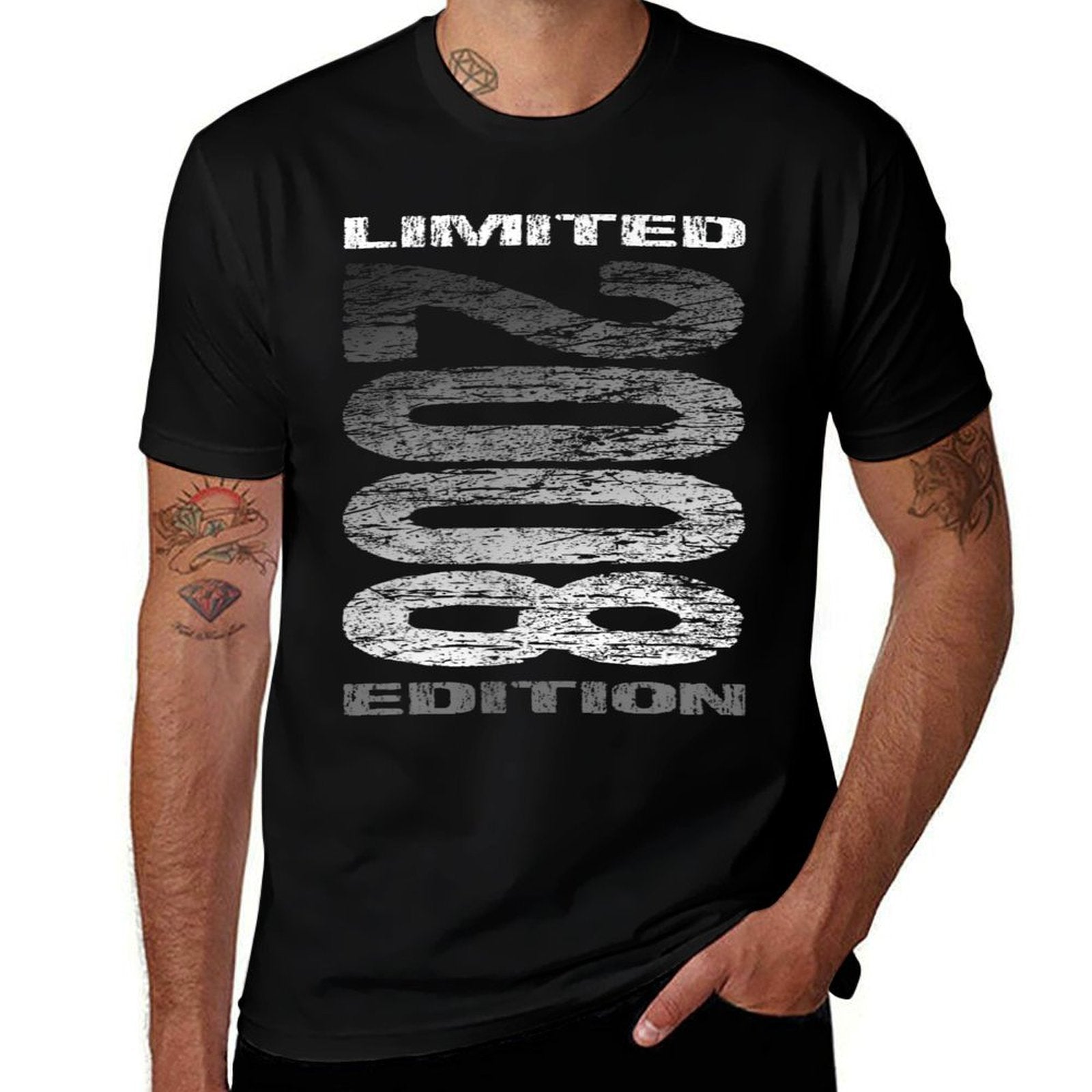 2008 Limited Edition 17th Birthday Born 2008 Lightweight T-Shirt