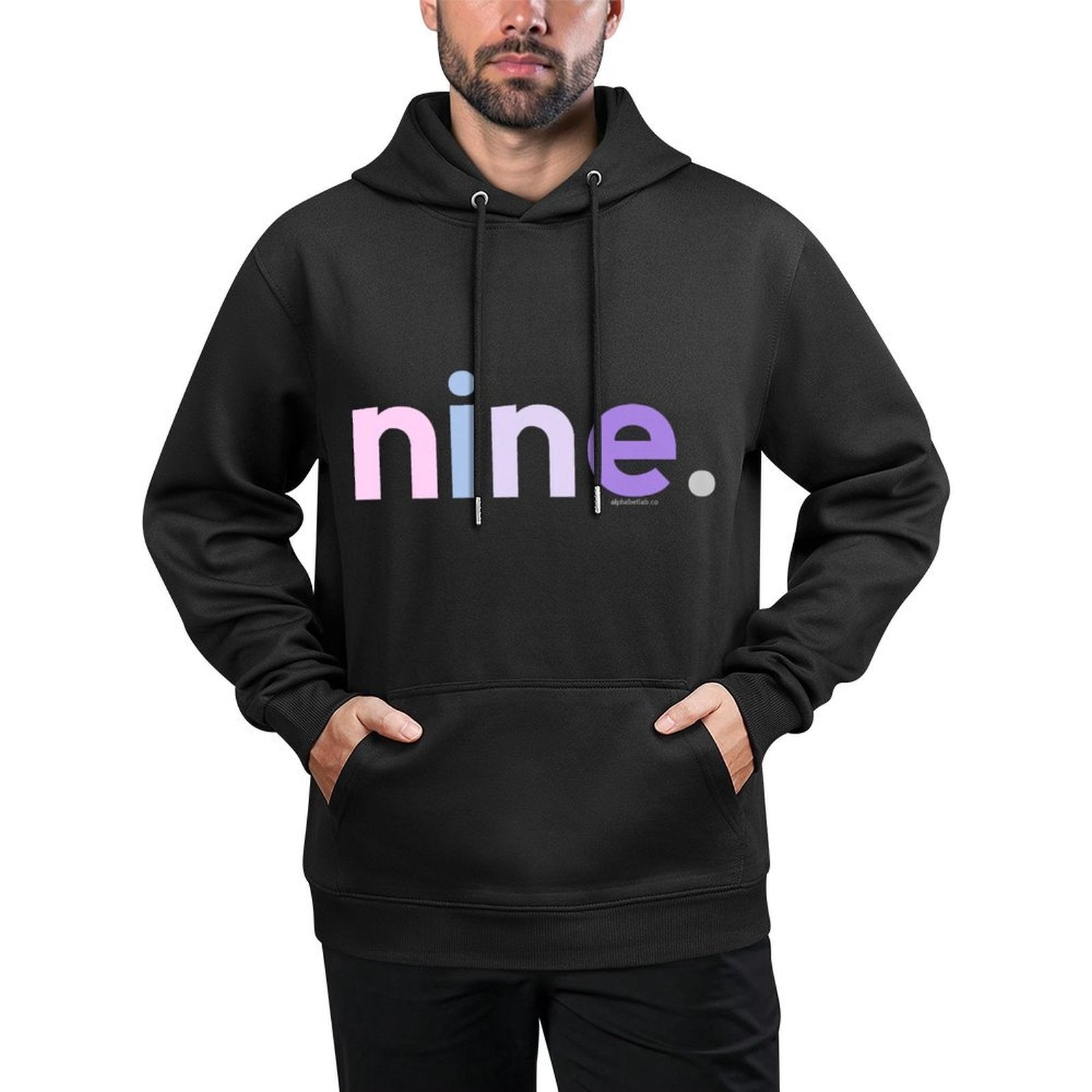 9th Birthday Girl 9 Year Old Nine  Age 9 Party Ideas Shape Retention Hoodie