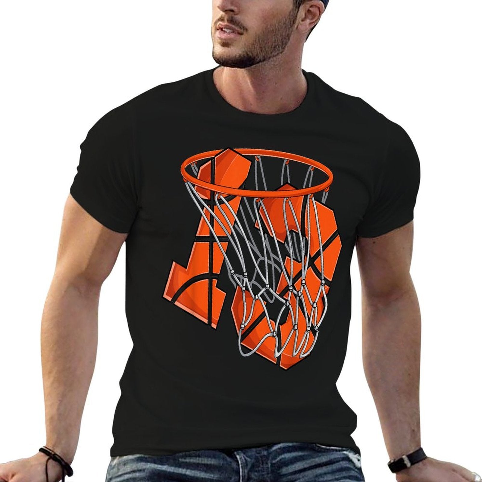 13th Birthday Basketball Kids, Boys 13 Year Old  Graphic-printed T-Shirt