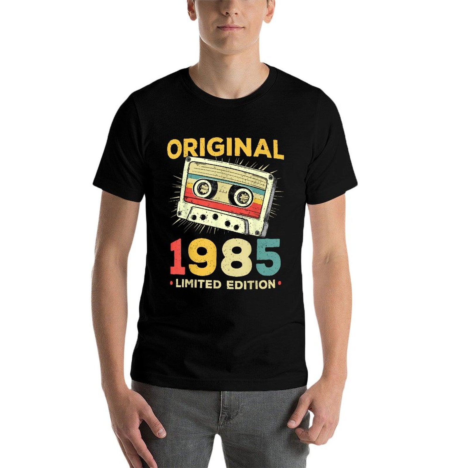 40 Years Old Gifts Vintage Original 1985 Retro 40th Birthday  Relaxed-fit T-Shirt