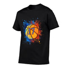 17 Years Old 17th Birthday Basketball Gift For Boys Party  Stretchy T-Shirt