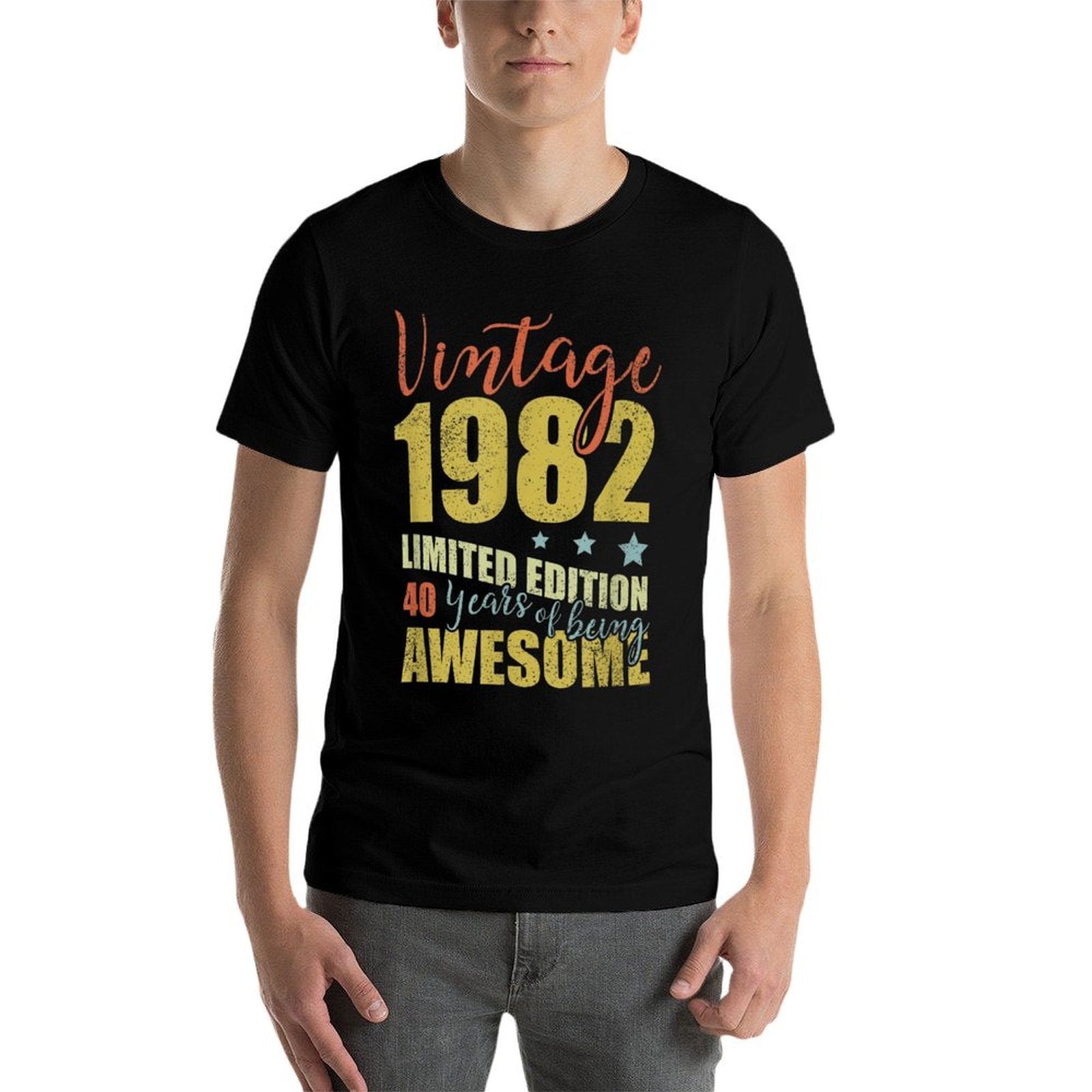 40 Year Old Vintage 1982 40th Birthday  Breathable T-Shirt