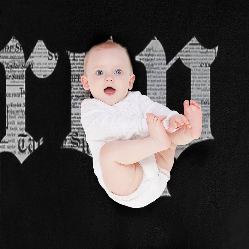 Rep Newspaper Compact Throw Blanket