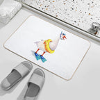 Snorkeling Goose  Absorbent Bath Mat