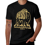 ALT US National Park Resist Service Bison Buffalo Vintage  Relaxed-fit T-Shirt