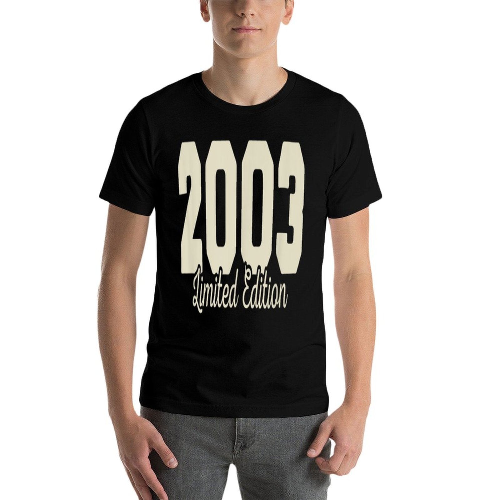 21 Birthday Decorations Men Best of 2003 BDay 21st Birthday  Trendy Pattern T-Shirt