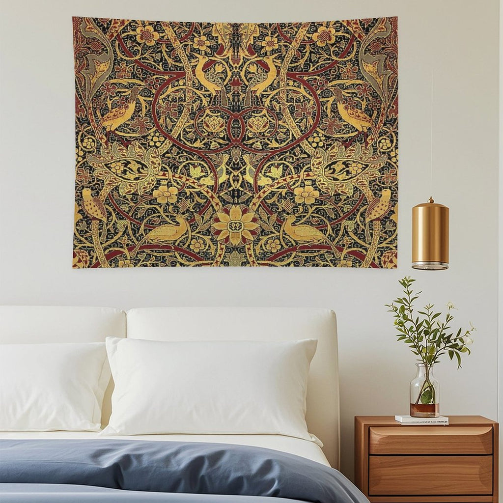 William Morris Bullerswood Vintage Floral Pattern Tapestry