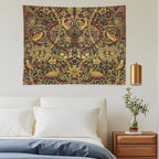 William Morris Bullerswood Vintage Floral Pattern Tapestry