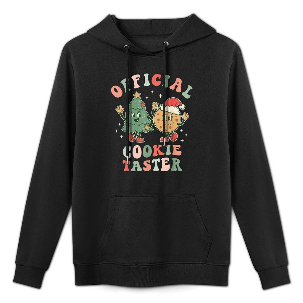 Official Cookie Taster  Christmas Cookie Taste Tester Baker Machine Washable Hoodie