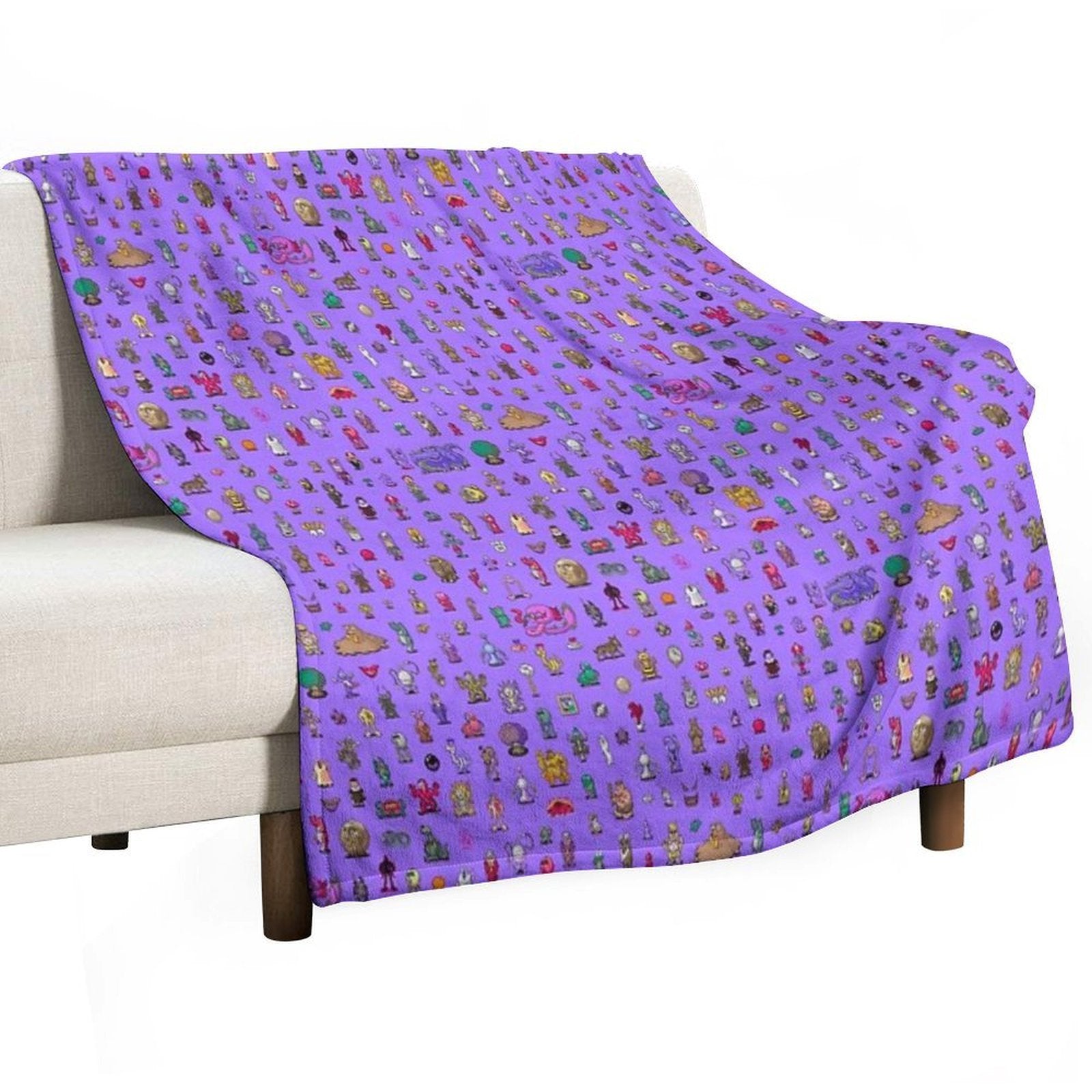 Earthbound Mega Sprite Sheet Comfort Throw Blanket