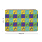 Olympic Sports Series Classic Colored Art Gymnastics  Versatile Bath Mat