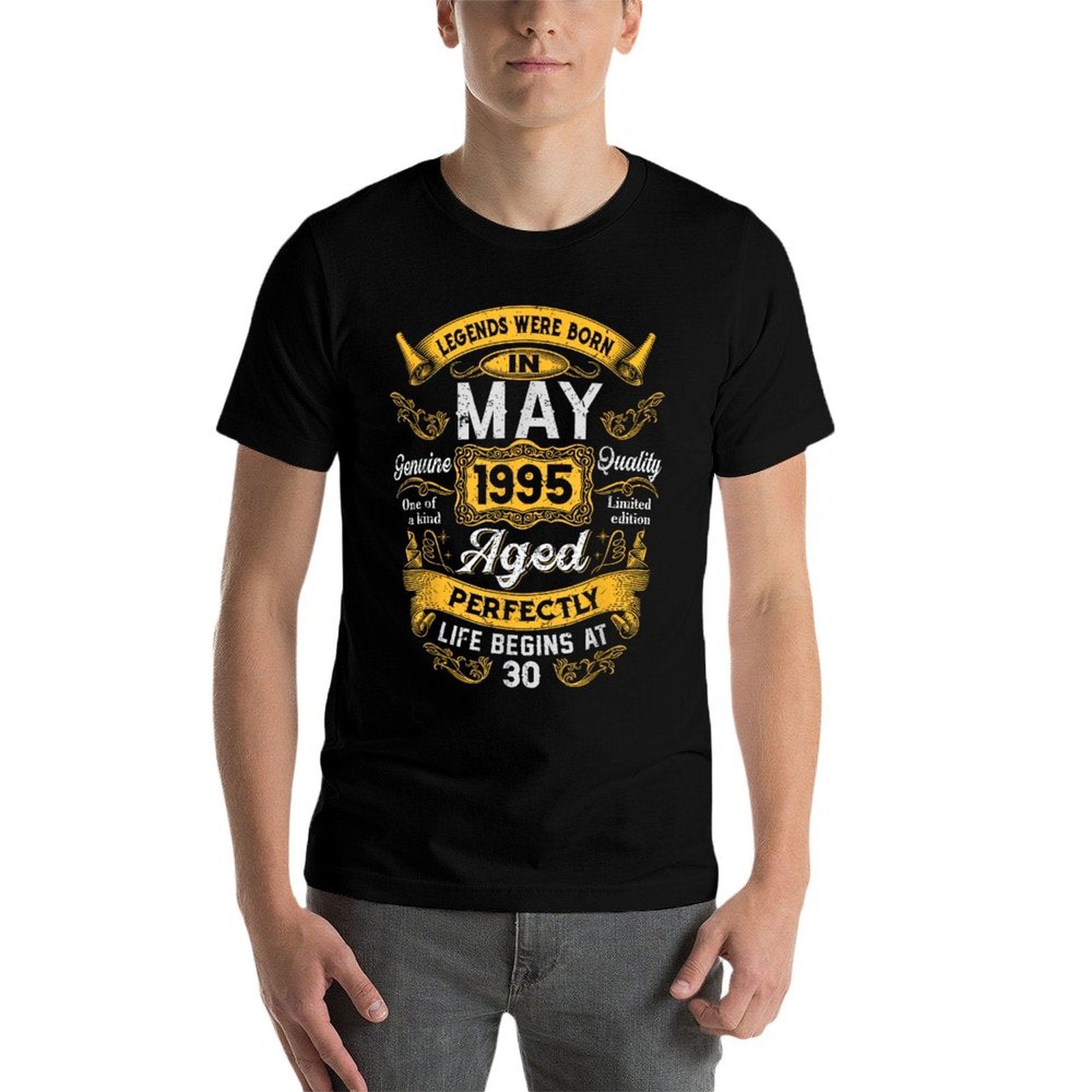 30th Birthday The Real Legends May 1995 30 Years Old For Men  Lightweight T-Shirt