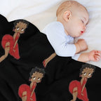 Betty Boop Comfort Throw Blanket