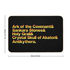 Indy Movie Macguffins (Indiana Jones) Durable Bath Mat