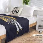 Murder Drones Retro Serial Designation N Shrink-resistant Throw Blanket