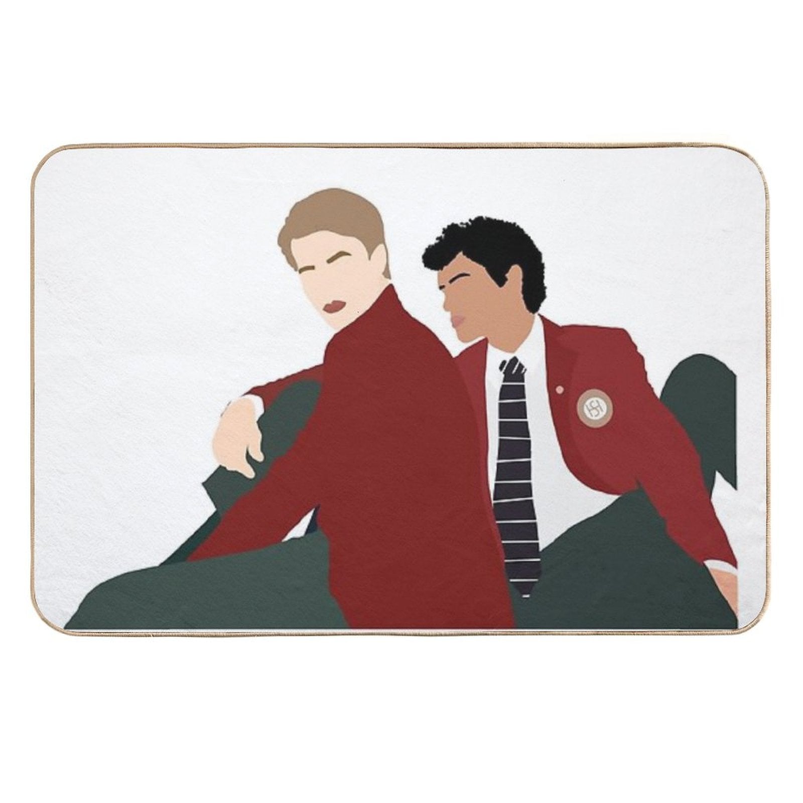 Young Royals  Simon And Wilhelm  Pet-Safe Bath Mat