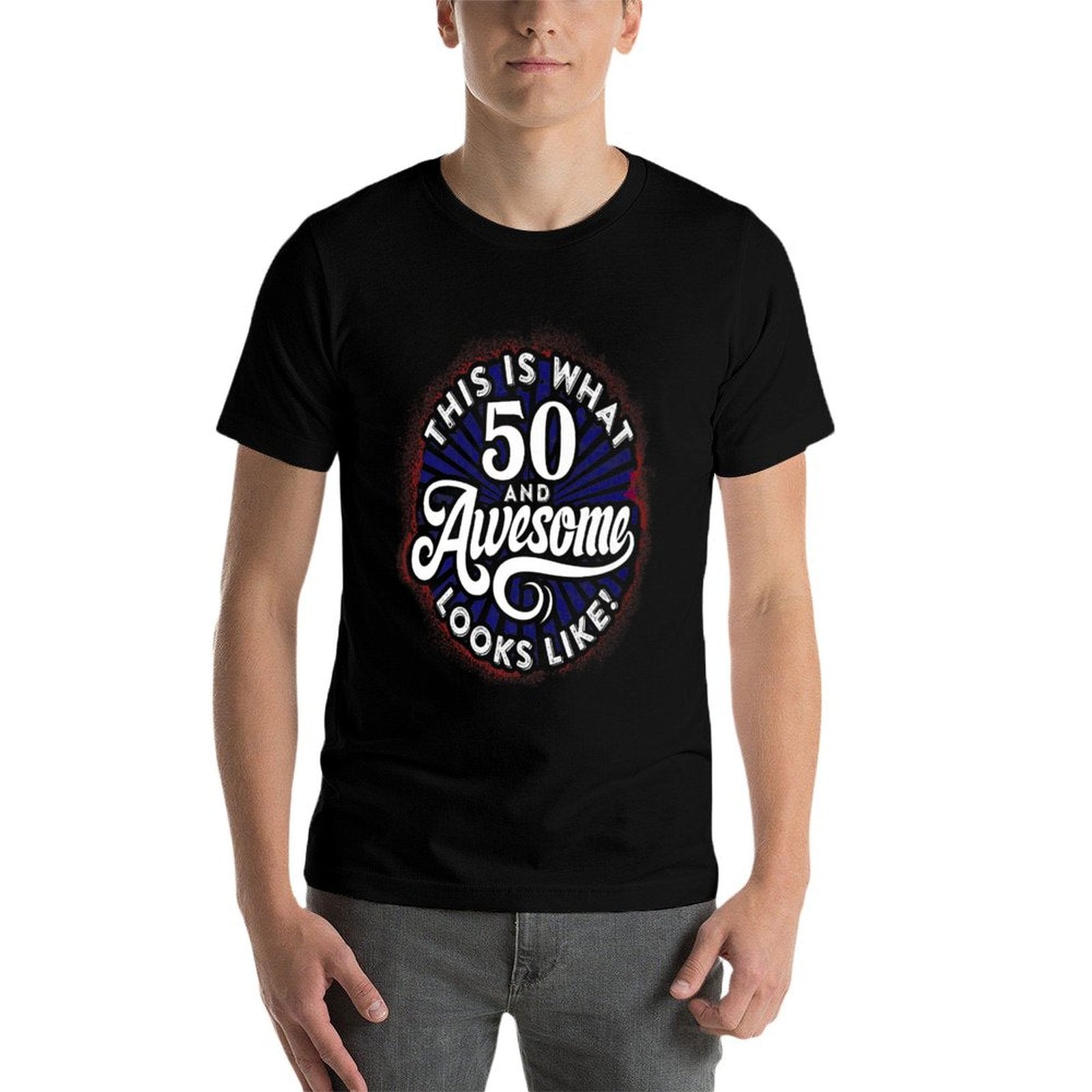 50th Birthday, This Is What 50 And Awesome Looks Like 1971 Premium  Durable T-Shirt