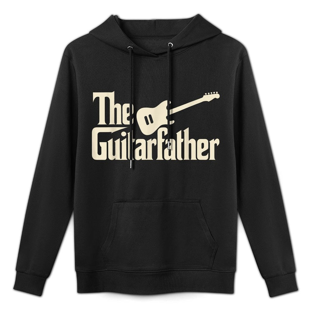 Fathers Day The Guitar-father Guitarist Dad Family Matching Breathable Fabric Hoodie