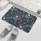 Sky Things  Fade-Resistant Bath Mat