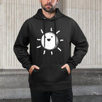 Smiling Sun Sunshine Happy Smile Kids Teachers Casual Wear Hoodie