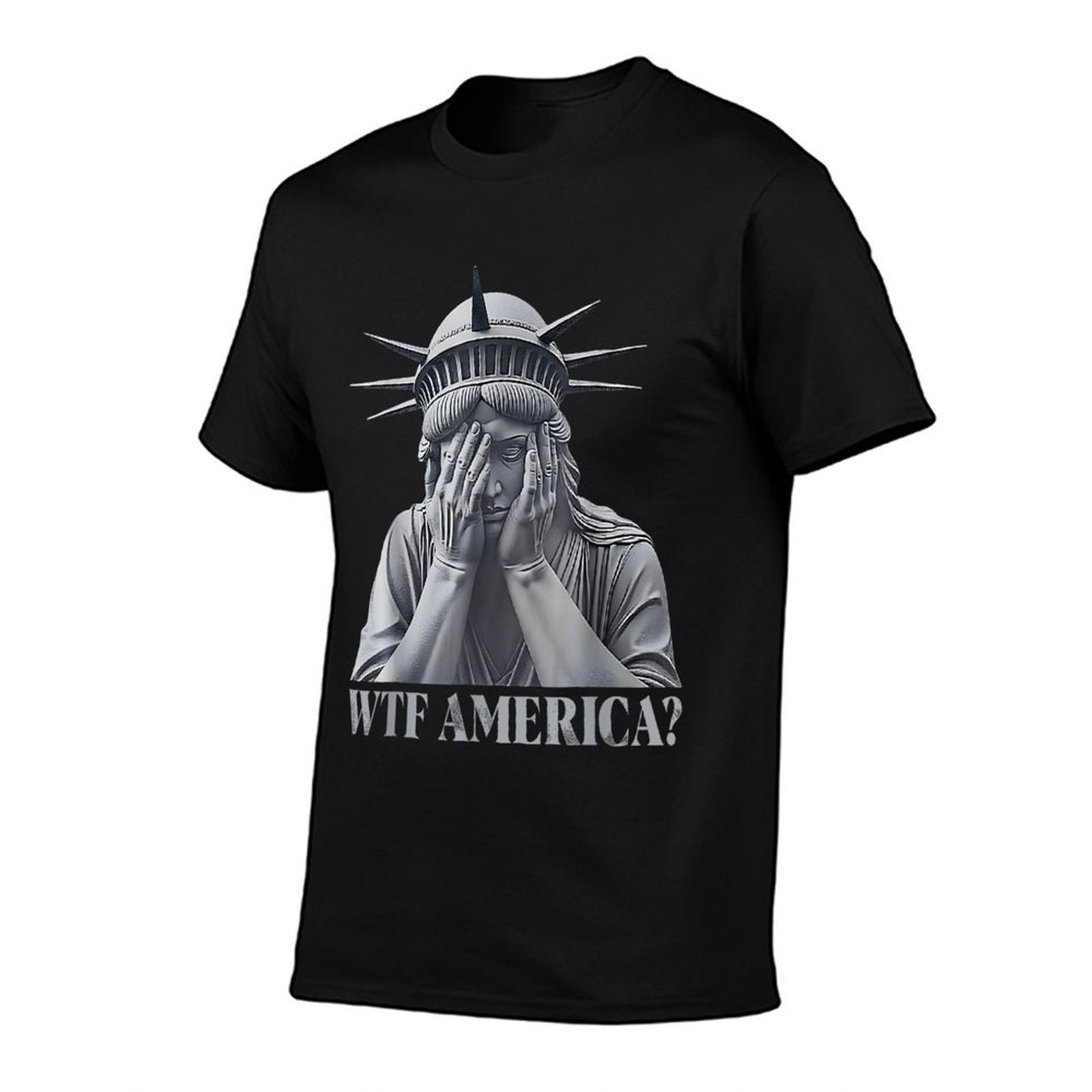 Funny Disappointed Statue of Liberty USA America Politics  Classic T-Shirt