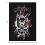 Motorhead UK Rock Durable Throw Blanket