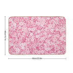 Falling Sakura Cherry Blossom  Odorless Bath Mat
