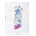 Jinx Arcane Powder Graphic Easy Care Throw Blanket