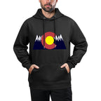 Winter Park Colorado -  Mountain Colorfast Hoodie