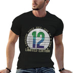 12 Year Old Gifts Vintage 2013 Limited Edition 12th Birthday  Polyester Blend T-Shirt