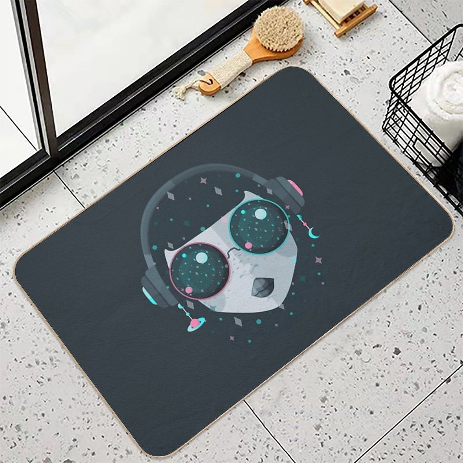 Stellar  Repositionable Bath Mat