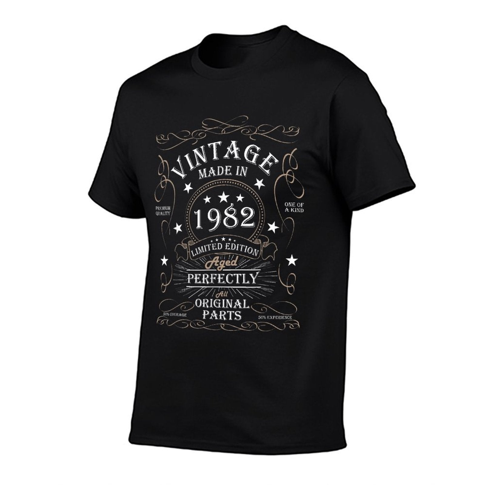 43rd Birthday Retro Limited Edition Man Woman Vintage 1982  Affordable Price T-Shirt