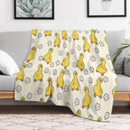 Cute Duck Pattern Perfect For Duck Owners Anti-pilling Throw Blanket