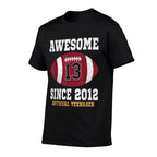13th Birthday Football Player 13 Years Old Officialnager  Wrinkle-resistant T-Shirt