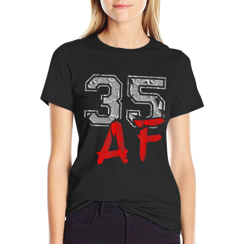 35 AF 35th Birthday  Cotton T-Shirt
