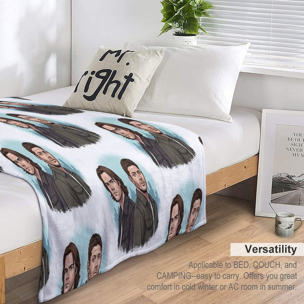 Supernatural - Brothers Compact Throw Blanket