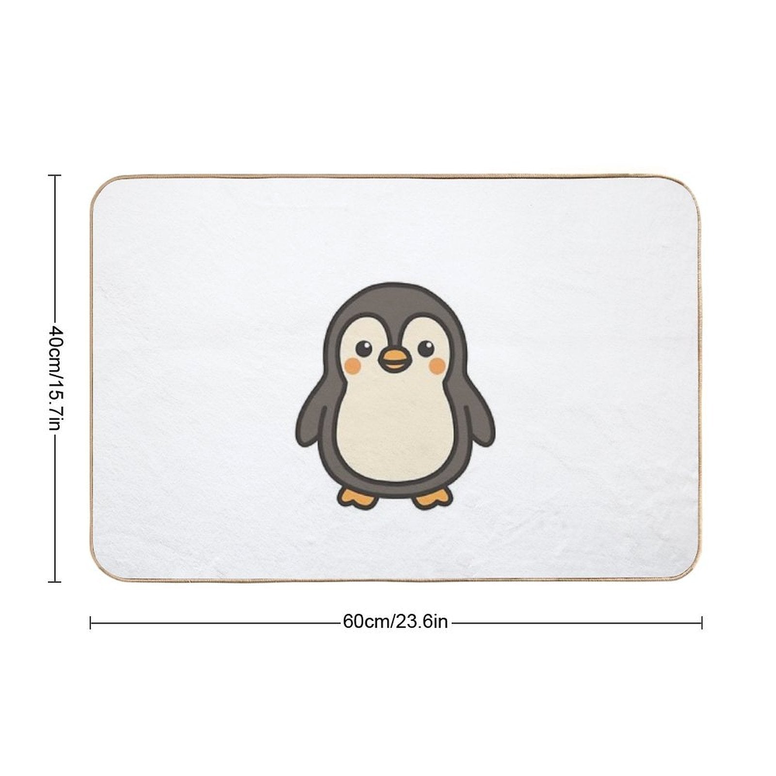 Penny The Penwing  Slip-Resistant Bath Mat