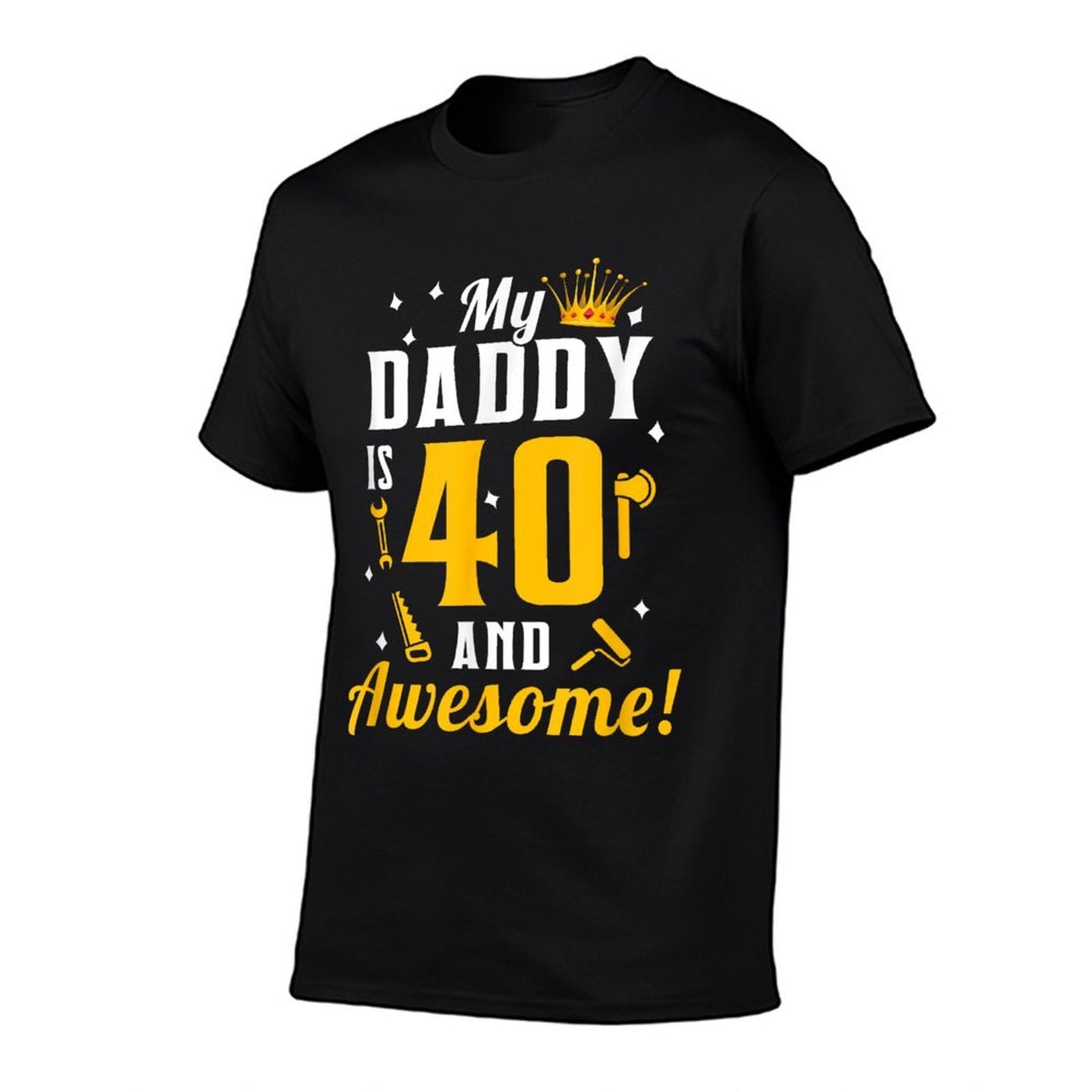 Dad 40th Birthday My Daddy Is 40 And Awesome 40th Birthday  Breathable T-Shirt