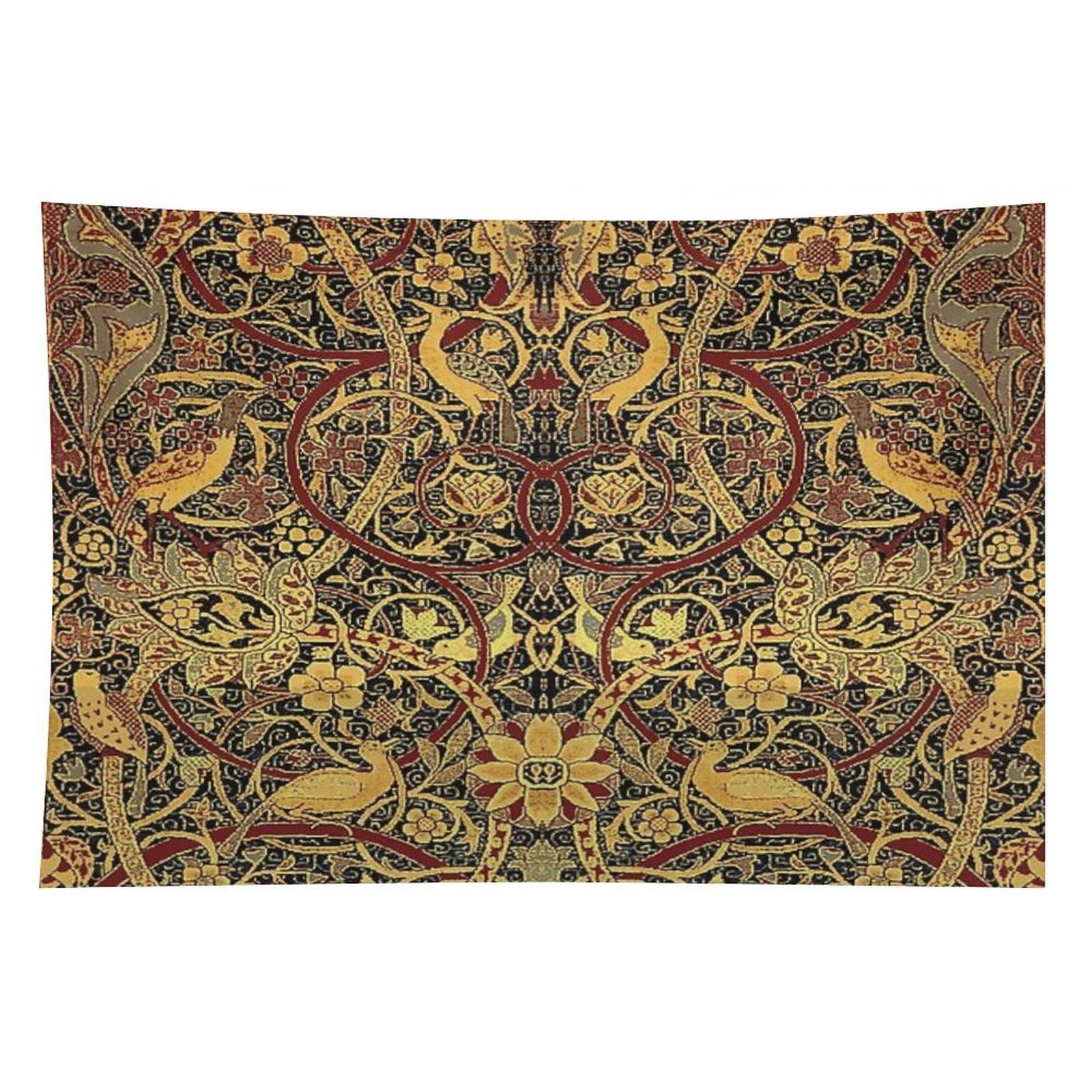 William Morris Bullerswood Vintage Floral Pattern Tapestry
