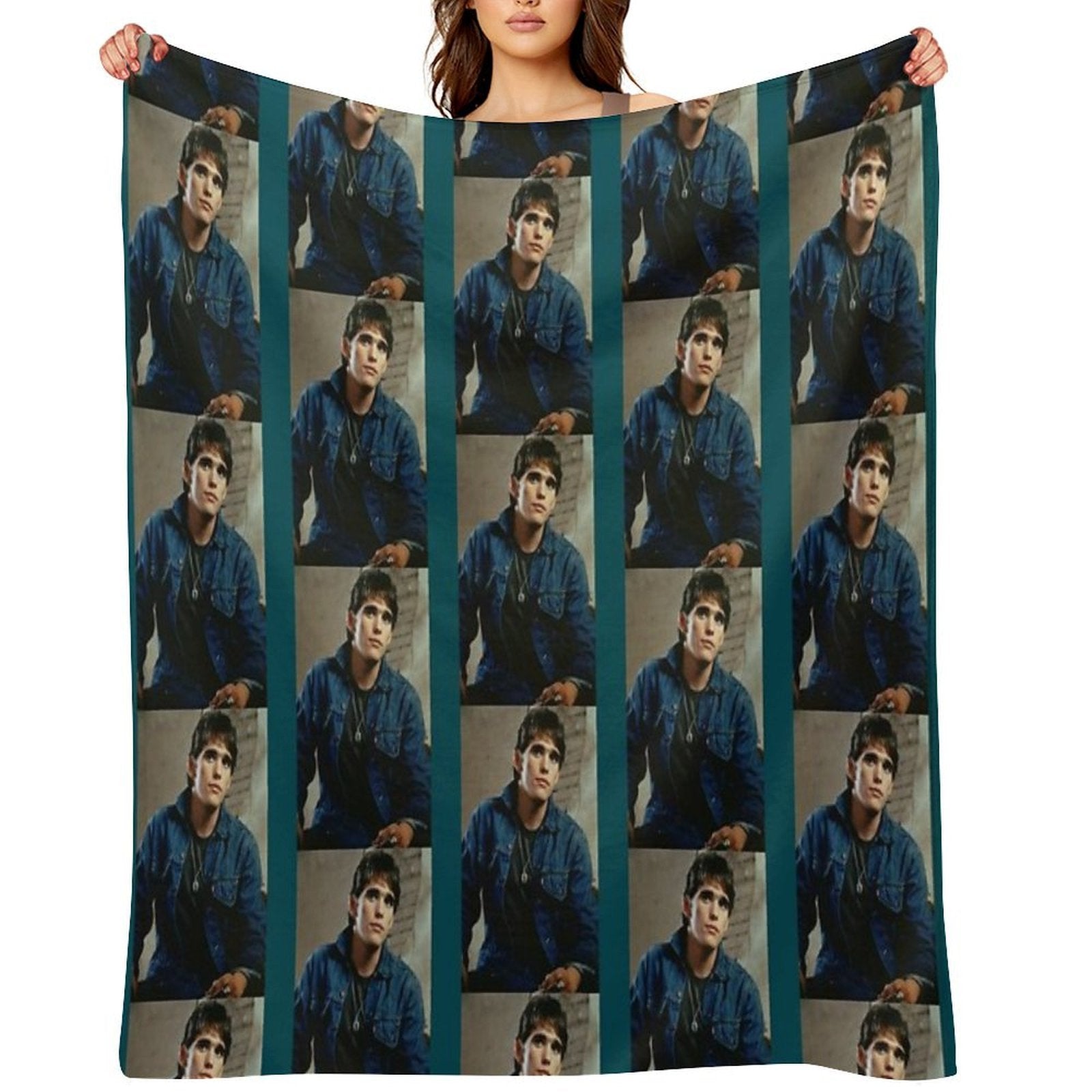 Dally Winston Machine-washable Throw Blanket