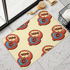 Drop Dead  Easy Maintenance Bath Mat