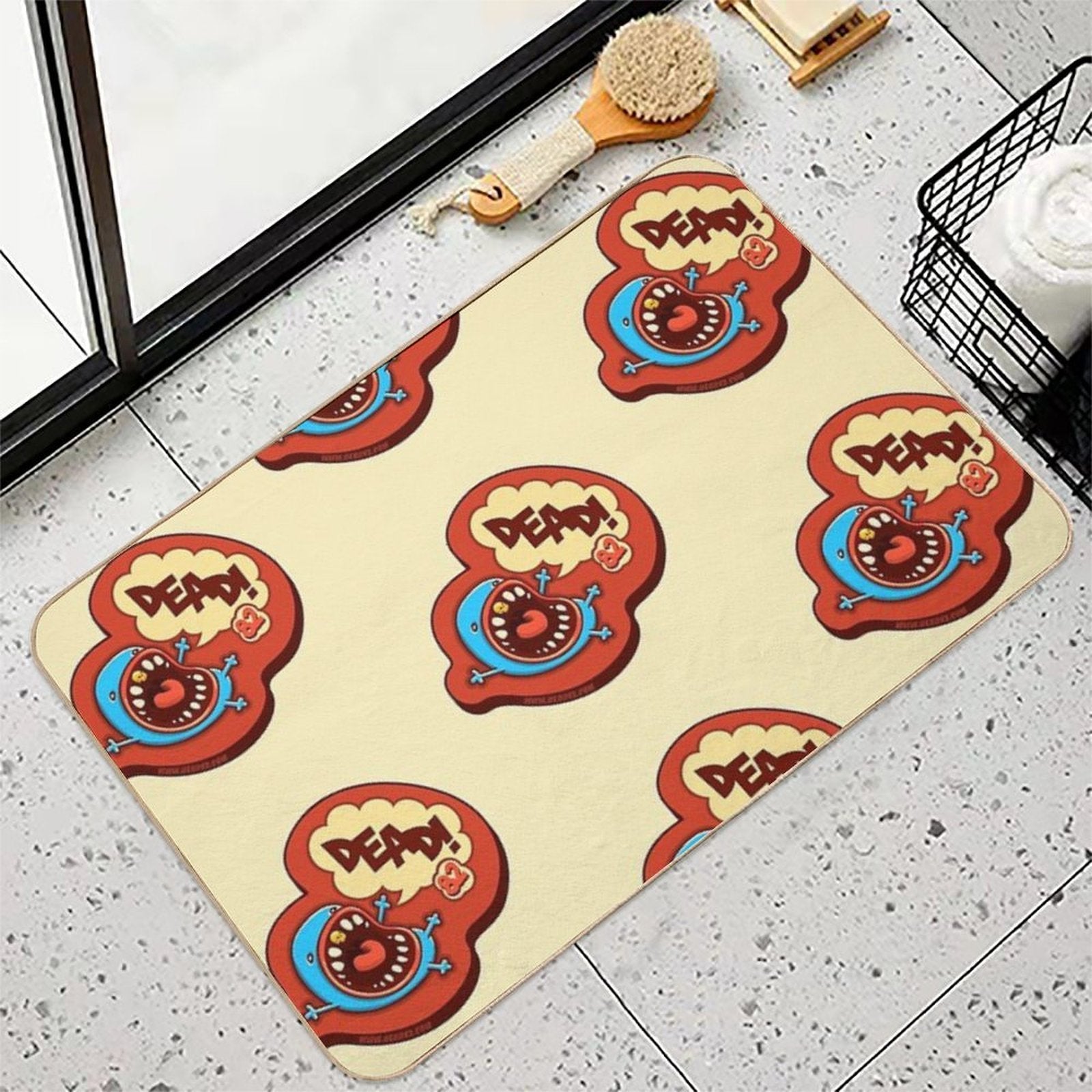Drop Dead  Easy Maintenance Bath Mat