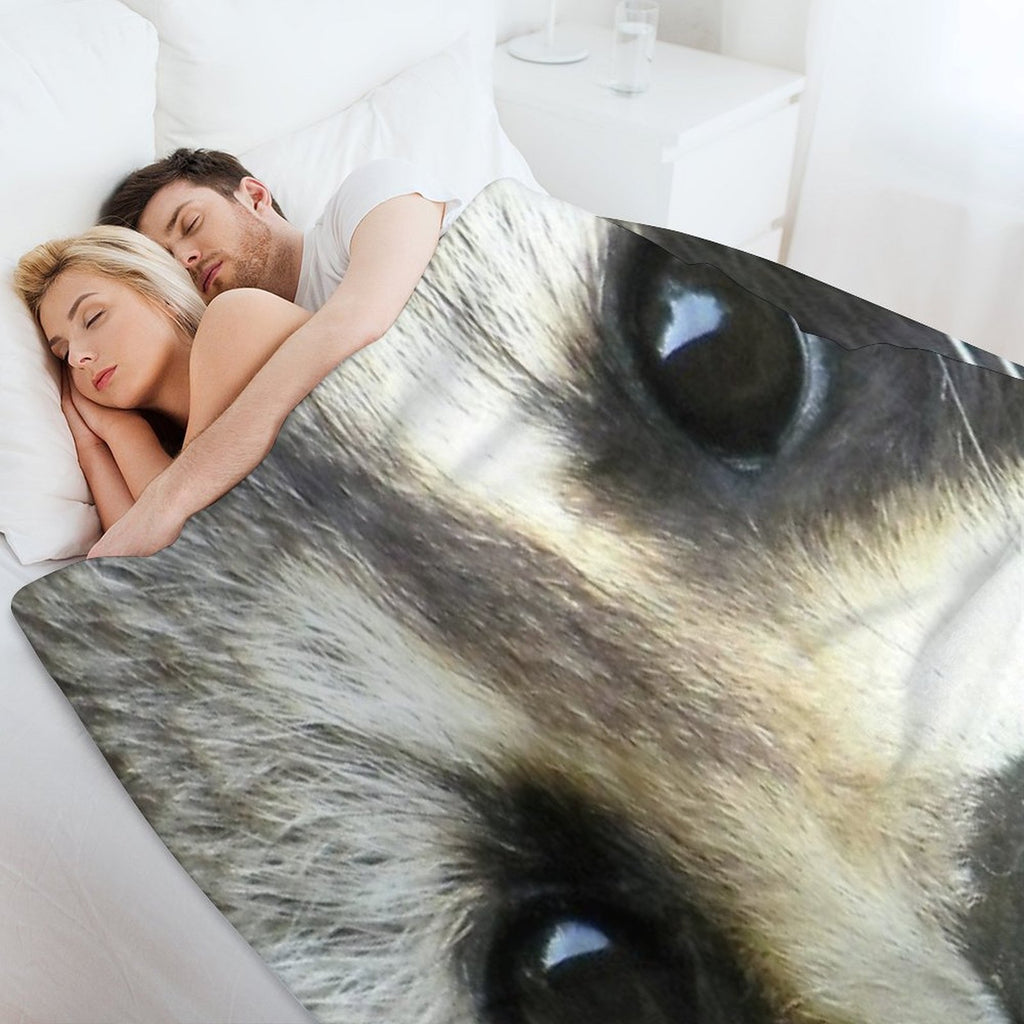 Sweet Face Easy Care Throw Blanket