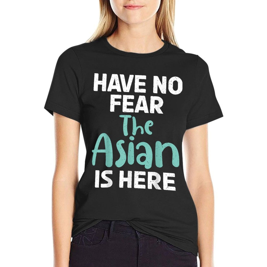 Have No Fear The Asian Is Here Funny Asian  Soft T-Shirt
