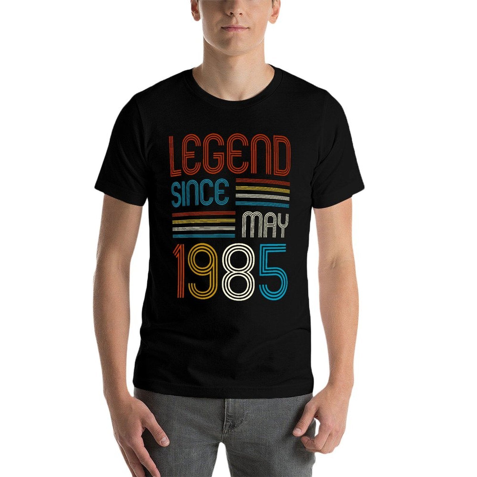 40th Birthday Gifts Men Legend Since May 1985 40th Birthday  Eco-friendly Material T-Shirt