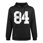 #84 Sports Fan Player T Number 84 Game Winner Lucky Pilling-Resistant Hoodie