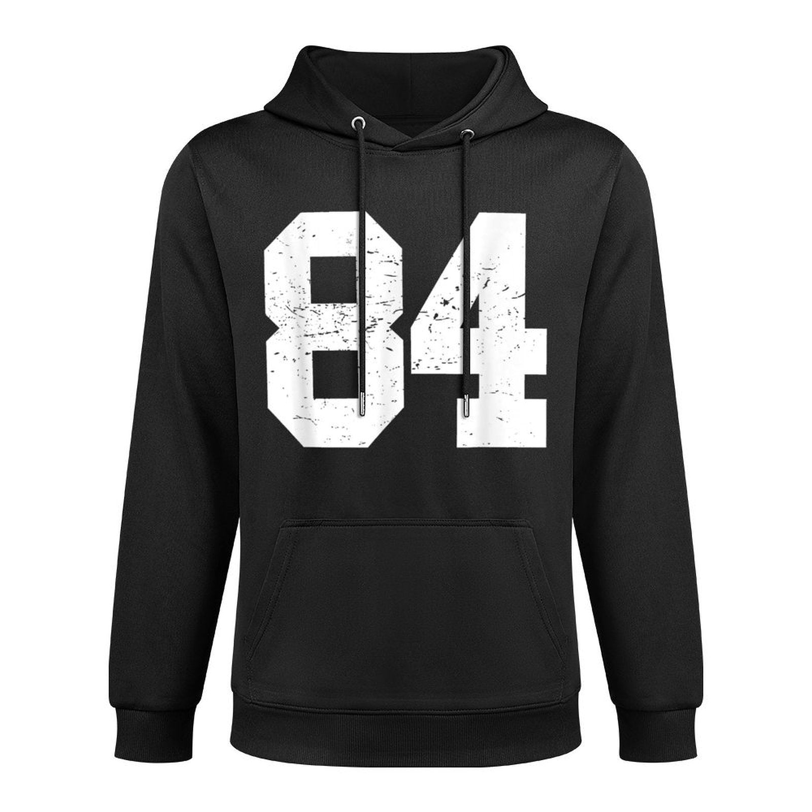 #84 Sports Fan Player T Number 84 Game Winner Lucky Pilling-Resistant Hoodie