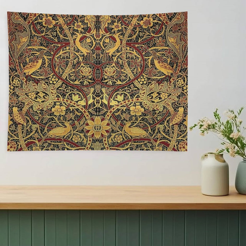 William Morris Bullerswood Vintage Floral Pattern Tapestry