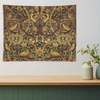 William Morris Bullerswood Vintage Floral Pattern Tapestry